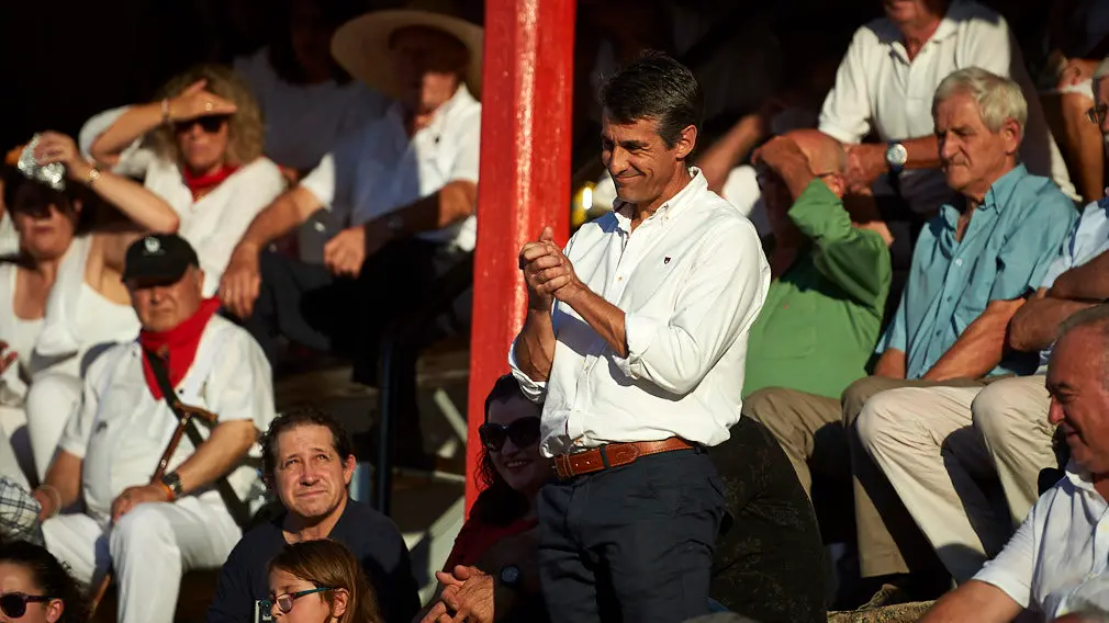 Corrida de toros en Corella con las ganaderías de Victorino Martín y Los Maños, para los diestros Morenito de Aranda, Rubén Pinar y Joaquín Galdós. MIGUEL OSÉS