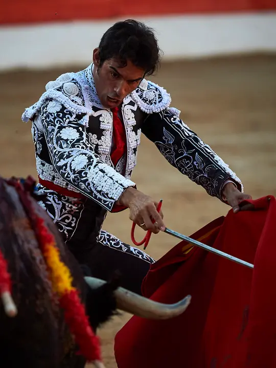Corrida de toros en Corella con las ganaderías de Victorino Martín y Los Maños, para los diestros Morenito de Aranda, Rubén Pinar y Joaquín Galdós. MIGUEL OSÉS