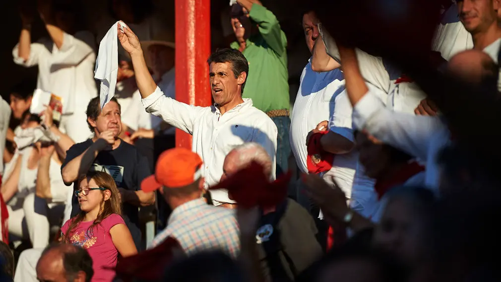 Corrida de toros en Corella con las ganaderías de Victorino Martín y Los Maños, para los diestros Morenito de Aranda, Rubén Pinar y Joaquín Galdós. MIGUEL OSÉS