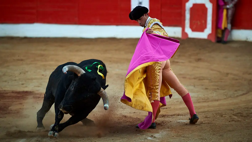 Corrida de toros en Corella con las ganaderías de Victorino Martín y Los Maños, para los diestros Morenito de Aranda, Rubén Pinar y Joaquín Galdós. MIGUEL OSÉS