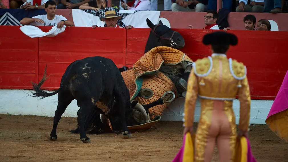 Corrida de toros en Corella con las ganaderías de Victorino Martín y Los Maños, para los diestros Morenito de Aranda, Rubén Pinar y Joaquín Galdós. MIGUEL OSÉS