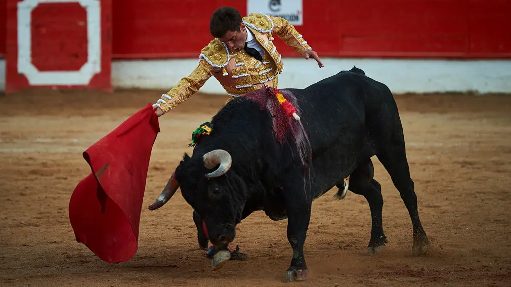 Corrida de toros en Corella con las ganaderías de Victorino Martín y Los Maños, para los diestros Morenito de Aranda, Rubén Pinar y Joaquín Galdós. MIGUEL OSÉS