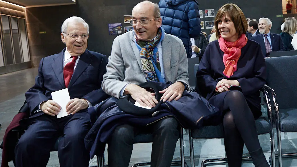 Acto institucional conmemorativo del 40 aniversario de las elecciones al Parlamento Foral y a los ayuntamientos de Navarra. IÑIGO ALZUGARAY