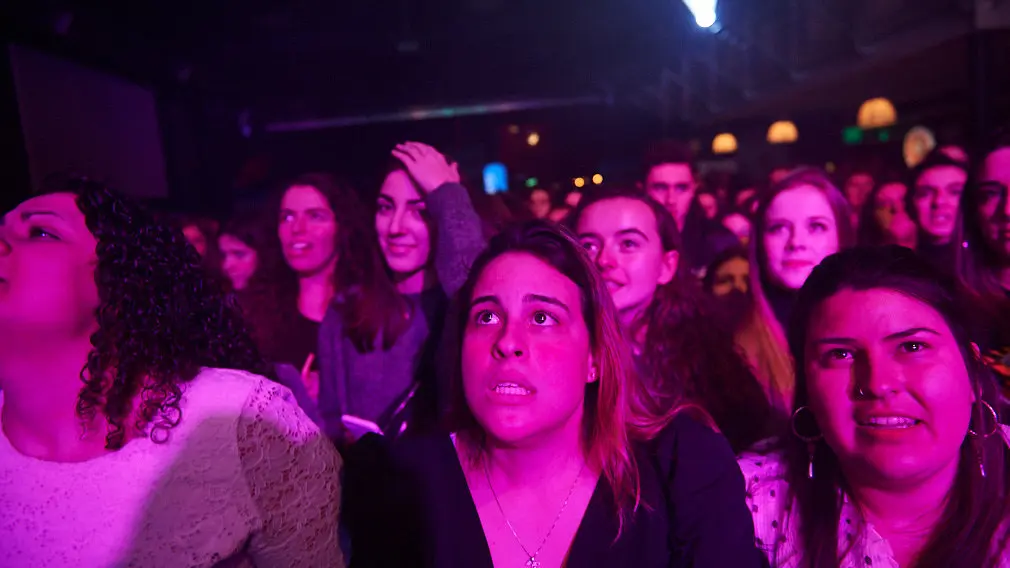 Concierto de Ana Guerra y Cepeda de OT en la sala Totem. MIGUEL OSÉS