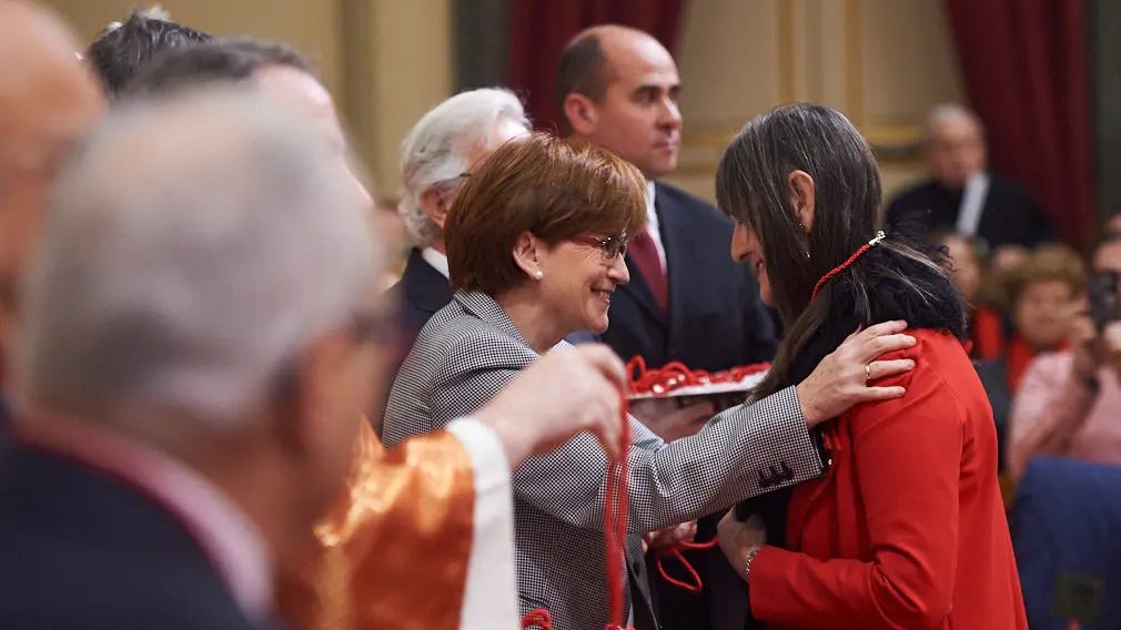 Ampliacion de la corte de San Fermin con los 200 nuevos cofrades. MIGUEL OSÉS
