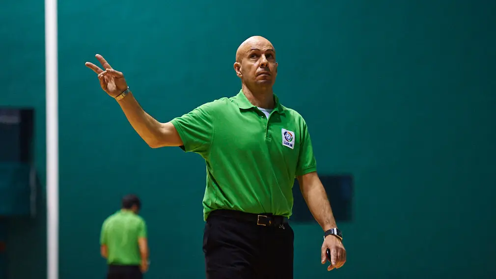 Partido en el Labrit entre Laso-Albisu y Olaizola-Urrutikoetxea. MIGUEL OSÉS