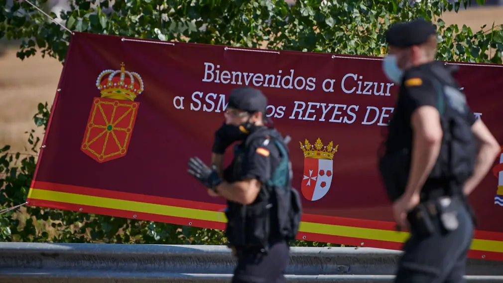 Los Reyes de España vitian el centro de ASPACE durante su gira por España. PABLO LASAOSA