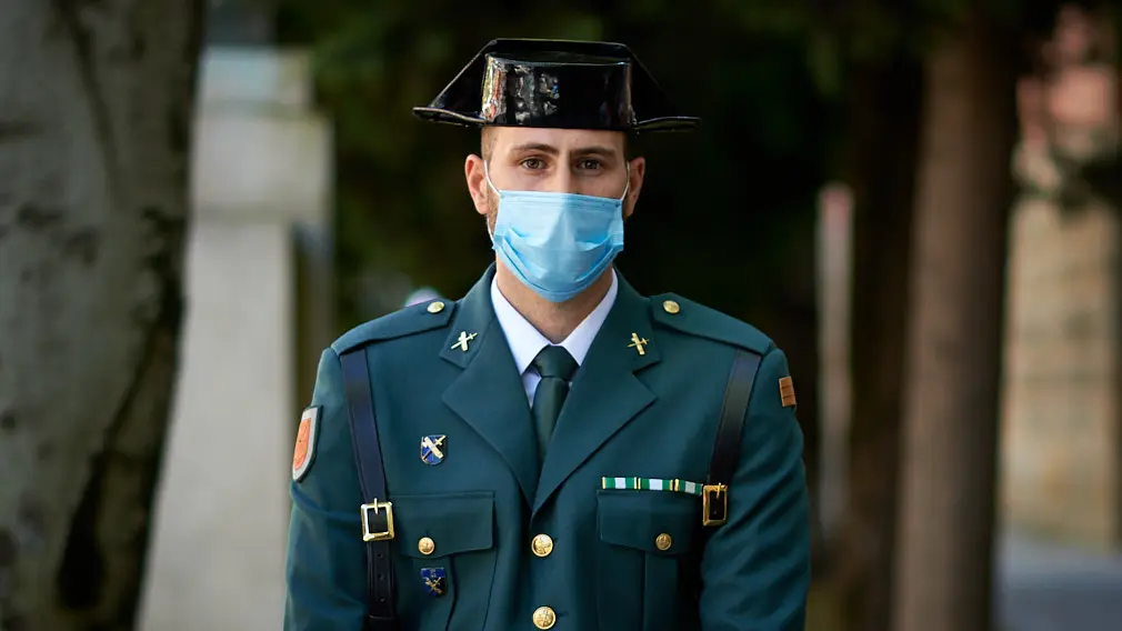 La directora general de la Guardia Civil, María Gámez, visita la Comandancia de Navarra. Mantendrá una reunión con los mandos de la zona, jefe de la comandancia y representantes de todas las escalas. MIGUEL OSÉS