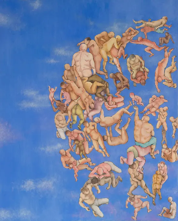 “Cuadro 1” (óleo sobre lienzo), obra de 2011 de Alicia Osés