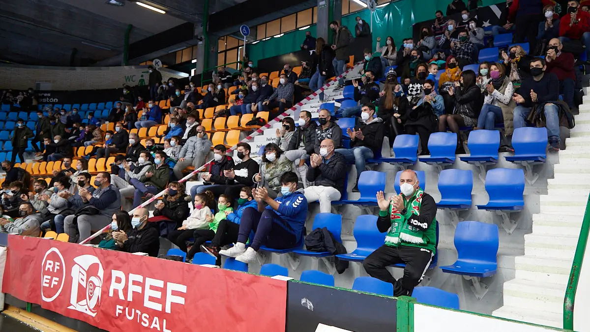 Partido de la Liga Nacional de Fútbol Sala entre Osasuna Magna Xota y Palma Futsal disputado en el pabellón Anaitasuna de Pamplona. IÑIGO ALZUGARAY