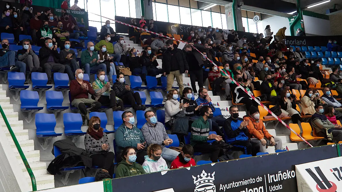 Partido de la Liga Nacional de Fútbol Sala entre Osasuna Magna Xota y Palma Futsal disputado en el pabellón Anaitasuna de Pamplona. IÑIGO ALZUGARAY