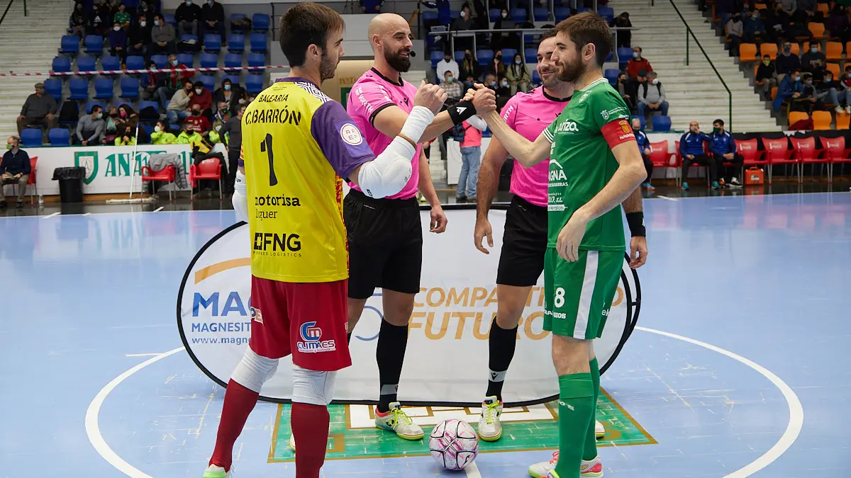 Partido de la Liga Nacional de Fútbol Sala entre Osasuna Magna Xota y Palma Futsal disputado en el pabellón Anaitasuna de Pamplona. IÑIGO ALZUGARAY