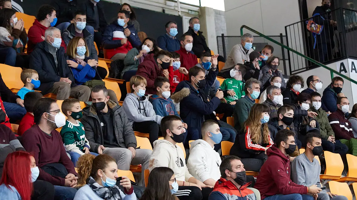 Partido de la Liga Nacional de Fútbol Sala entre Osasuna Magna Xota y Palma Futsal disputado en el pabellón Anaitasuna de Pamplona. IÑIGO ALZUGARAY