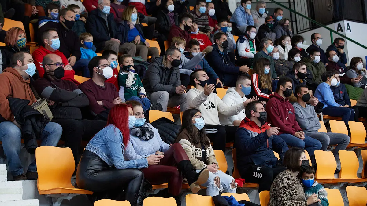 Partido de la Liga Nacional de Fútbol Sala entre Osasuna Magna Xota y Palma Futsal disputado en el pabellón Anaitasuna de Pamplona. IÑIGO ALZUGARAY