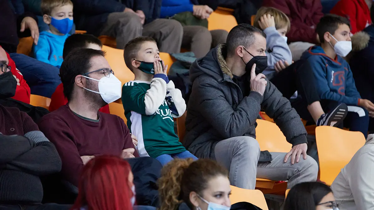 Partido de la Liga Nacional de Fútbol Sala entre Osasuna Magna Xota y Palma Futsal disputado en el pabellón Anaitasuna de Pamplona. IÑIGO ALZUGARAY