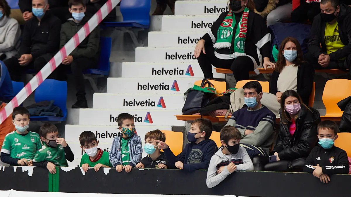 Partido de la Liga Nacional de Fútbol Sala entre Osasuna Magna Xota y Palma Futsal disputado en el pabellón Anaitasuna de Pamplona. IÑIGO ALZUGARAY