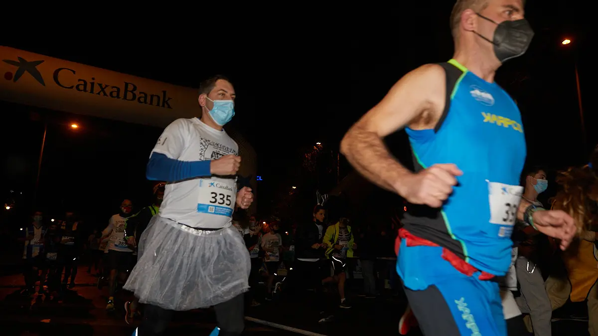 XXXVIII edición de la San Silvestre de Pamplona 2021 en categoría absoluta. IÑIGO ALZUGARAY