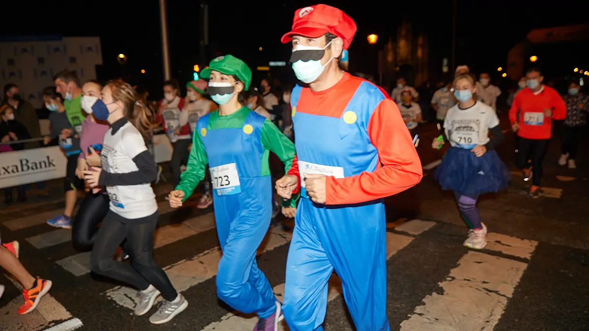 XXXVIII edición de la San Silvestre de Pamplona 2021 en categoría absoluta. IÑIGO ALZUGARAY