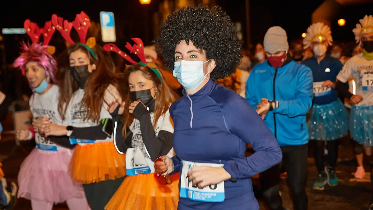 XXXVIII edición de la San Silvestre de Pamplona 2021 en categoría absoluta. IÑIGO ALZUGARAY