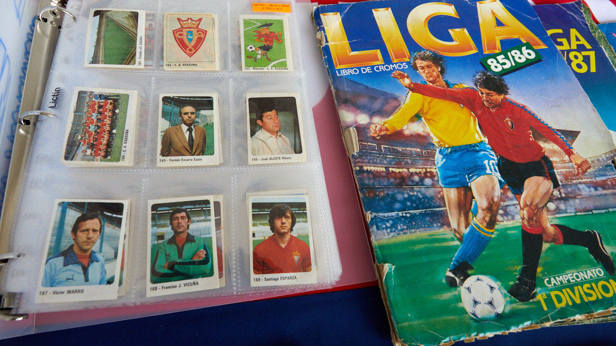 Cromos Liga álbum de colección Pamplona en WALLAPOP