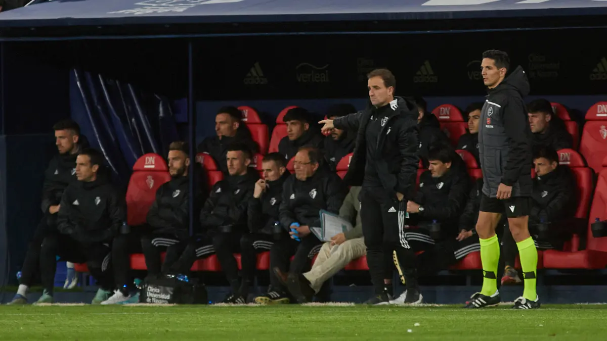 Partido de La Liga Santander entre Osasuna y Real Madrid disputado en el estadio de El Sadar. IÑIGO ALZUGARAY