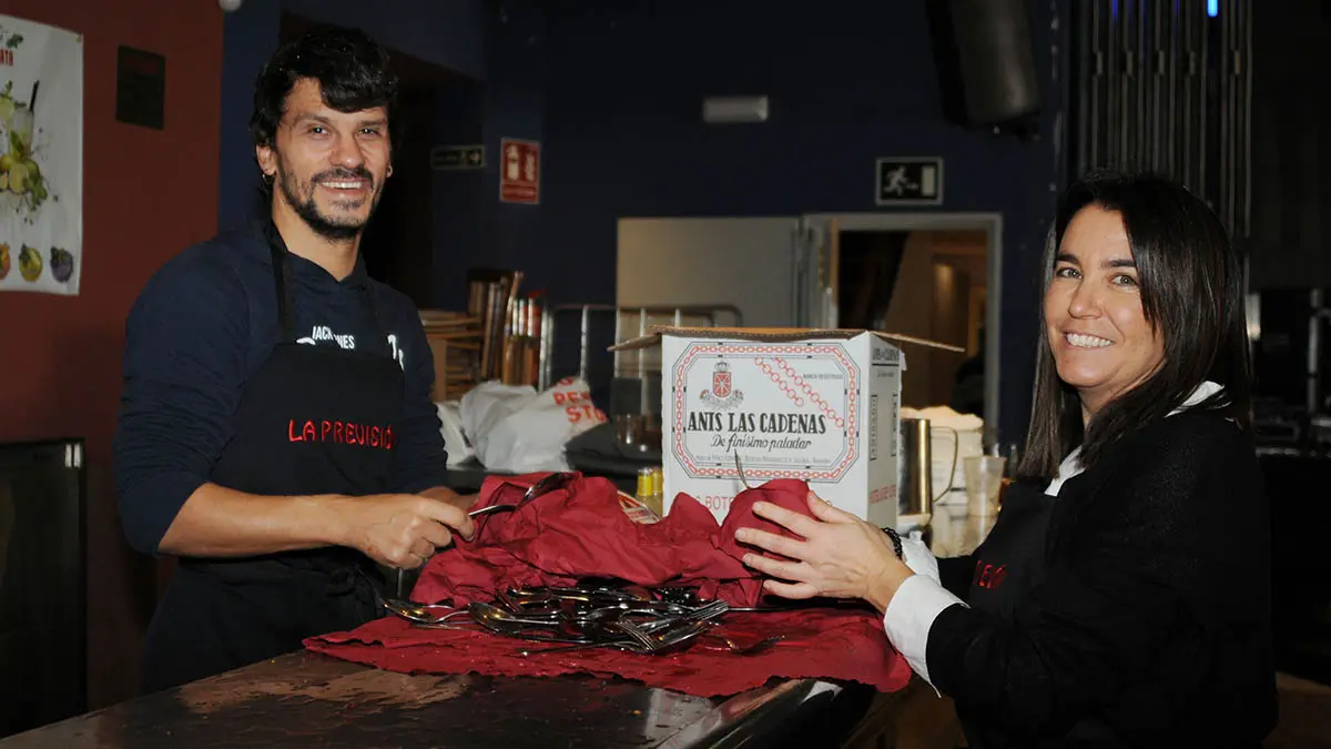 Los socios de la Sociedad Previsión de Caparroso honraron este sábado a su patrón San Andrés. AMAYA LUQUI (9)