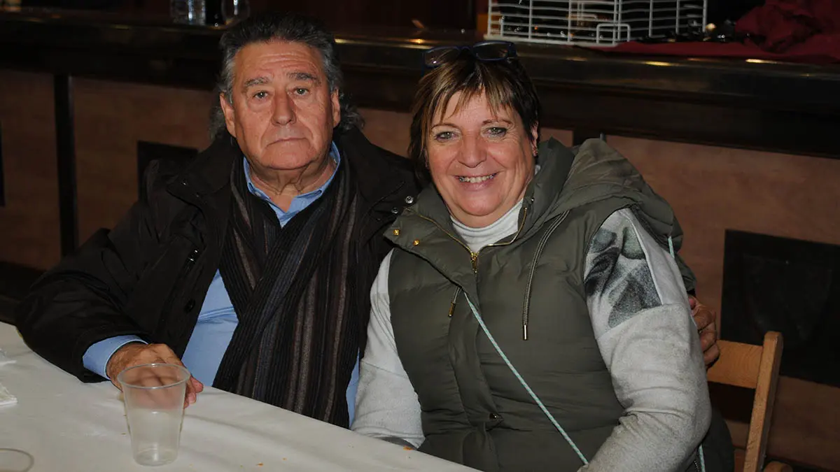 Los socios de la Sociedad Previsión de Caparroso honraron este sábado a su patrón San Andrés. AMAYA LUQUI (10)