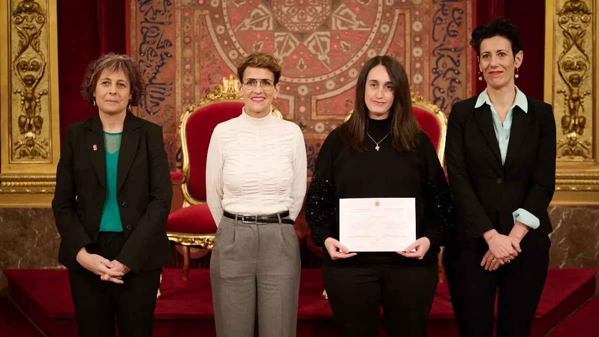 Acto de reconocimiento a las personas que durante 2022 han donado a la Comunidad foral objetos de valor histórico con destino a sus museos y archivos, u otro tipo de bienes significativos. PABLO LASAOSA