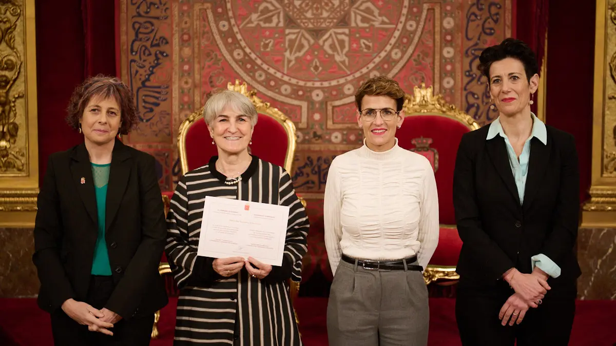 Acto de reconocimiento a las personas que durante 2022 han donado a la Comunidad foral objetos de valor histórico con destino a sus museos y archivos, u otro tipo de bienes significativos. PABLO LASAOSA