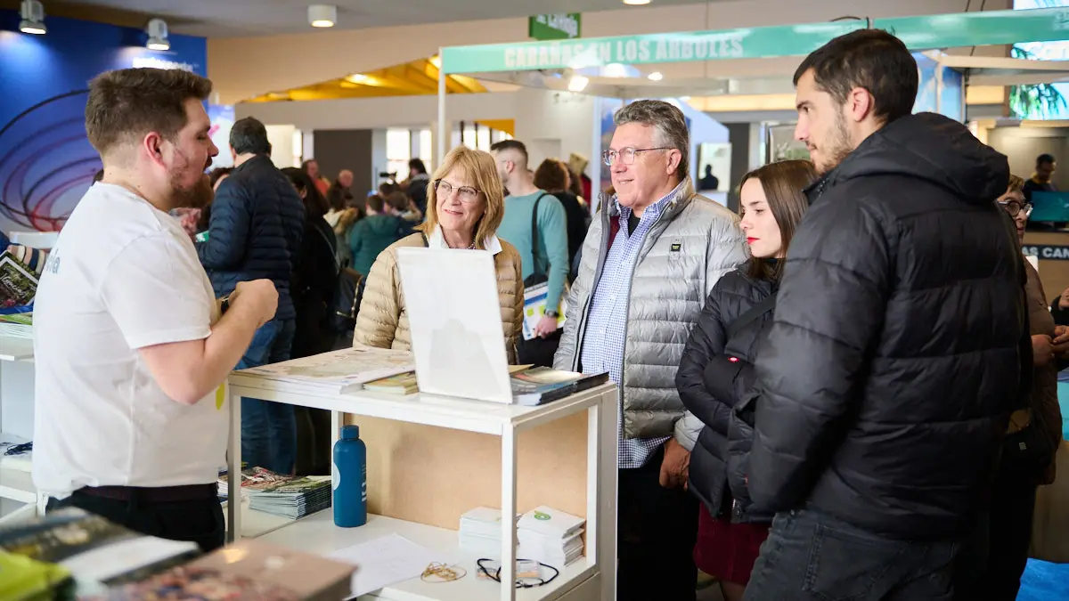 Inauguración de la 17ª edición de NAVARTUR, Feria Internacional de Turismo Reyno de Navarra que se celebra en Pamplona del 24 al 26 de febrero. PABLO LASAOSA