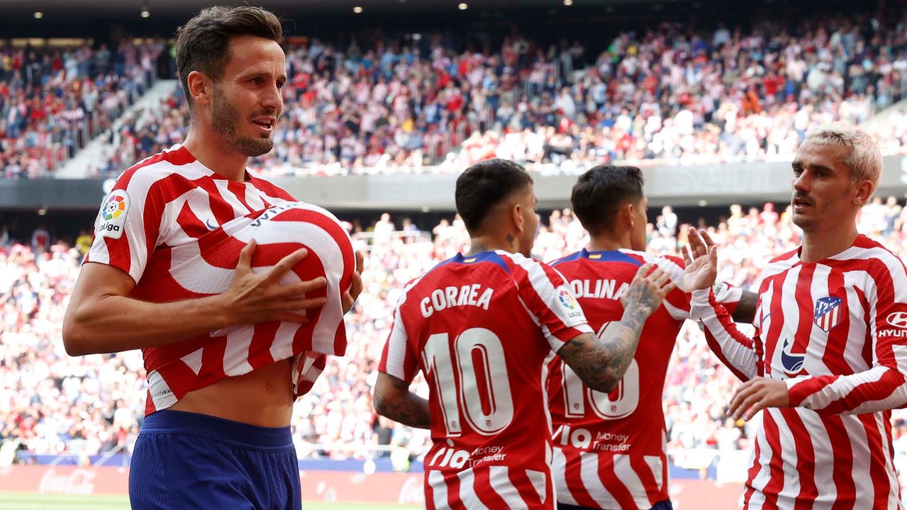 Atlético de Madrid 3 - 0 Osasuna: Saúl resucita el día del niño