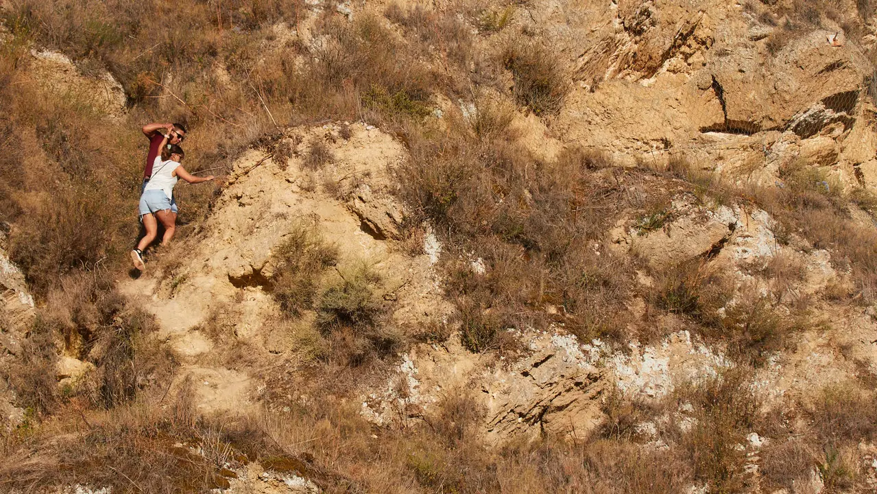 Tercer encierro del Pilón de Falces 2023. IÑIGO ALZUGARAY