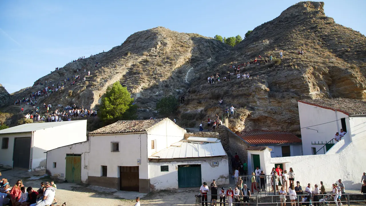Tercer encierro del Pilón de Falces 2023. IÑIGO ALZUGARAY