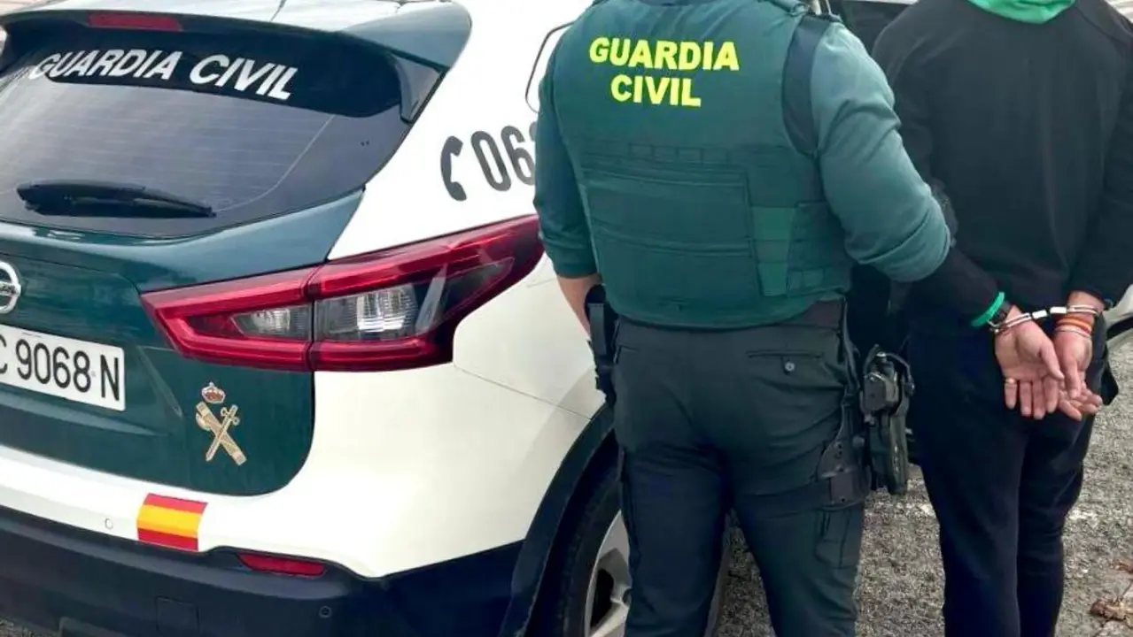 Detenido aun hombre por un delito de lesiones con arma blanca tras una discusión de tráfico. ARCHIVO / GUARDIA CIVIL