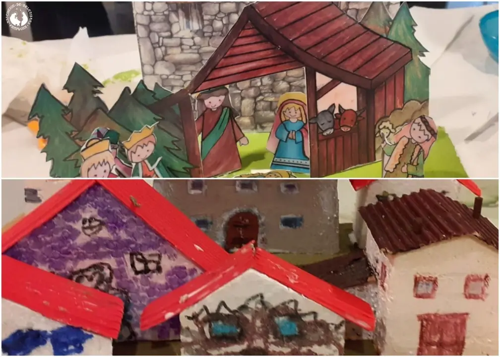 Talleres infantiles de Belenismo en Baluarte. ASOCIACIÓN DE BELENISTAS DE PAMPLONA