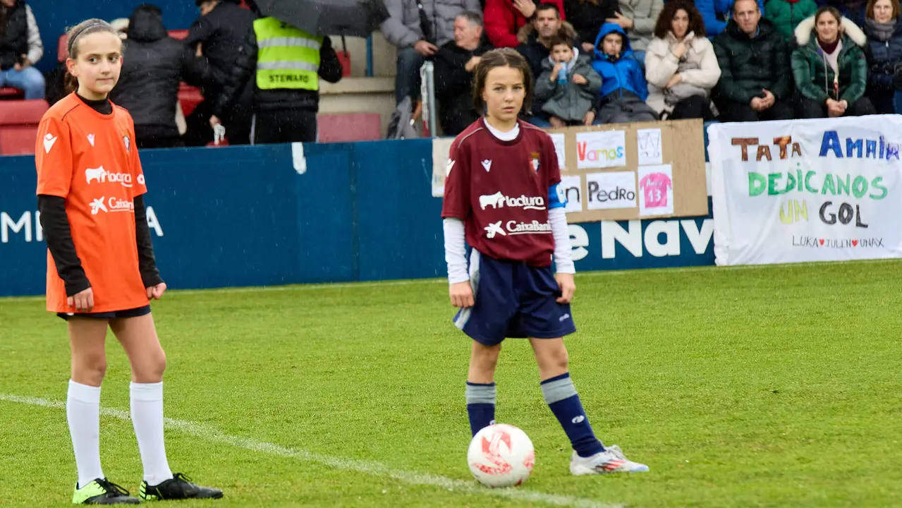 Final del XLII Torneo Interescolar de Osasuna en categoría femenina disputado en las instalaciones de Tajonar. IÑIGO ALZUGARAY