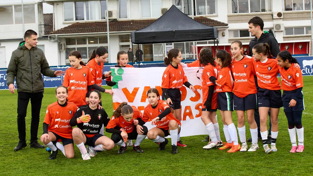 Final del XLII Torneo Interescolar de Osasuna en categoría femenina disputado en las instalaciones de Tajonar. IÑIGO ALZUGARAY