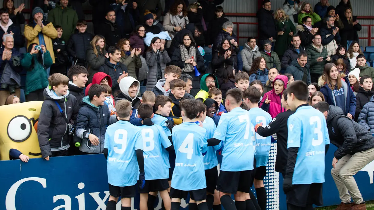 Final del XLII Torneo Interescolar de Osasuna en categoría alevín mixto disputado en las instalaciones de Tajonar. IÑIGO ALZUGARAY