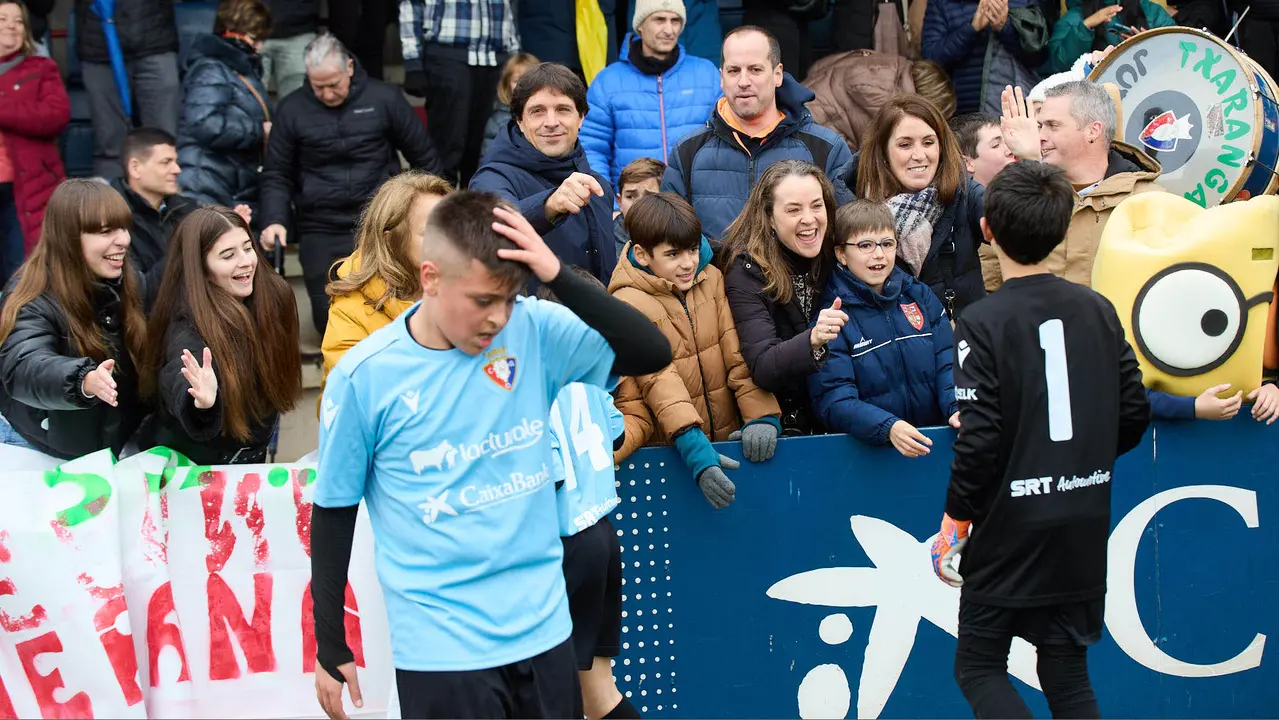 Final del XLII Torneo Interescolar de Osasuna en categoría alevín mixto disputado en las instalaciones de Tajonar. IÑIGO ALZUGARAY