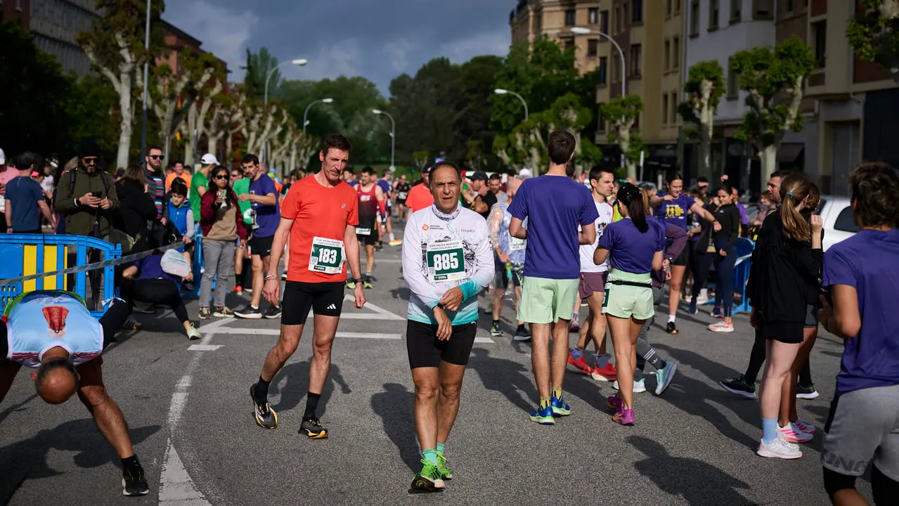 41 Media Maratón de Pamplona con la participación de más de mil personas. PABLO LASAOSA