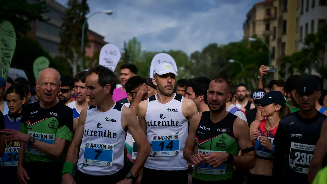 41 Media Maratón de Pamplona con la participación de más de mil personas. PABLO LASAOSA