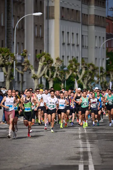 41 Media Maratón de Pamplona con la participación de más de mil personas. PABLO LASAOSA