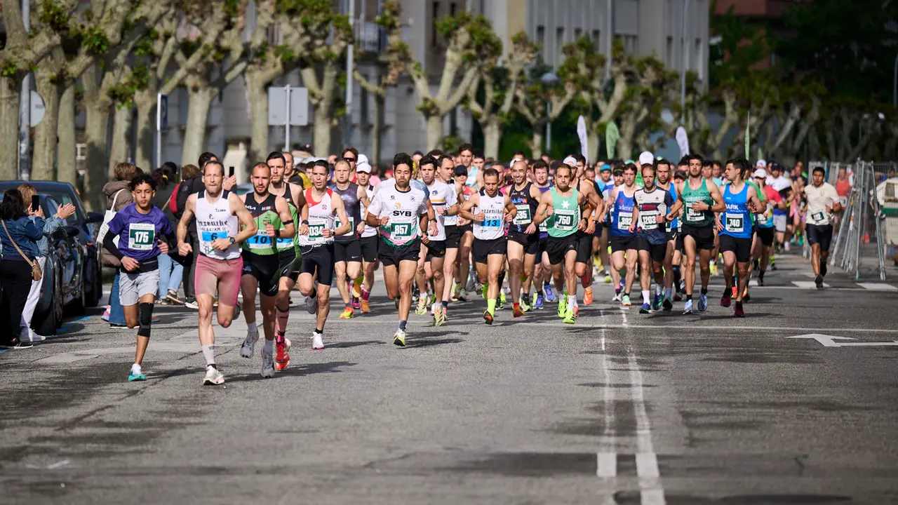 41 Media Maratón de Pamplona con la participación de más de mil personas. PABLO LASAOSA