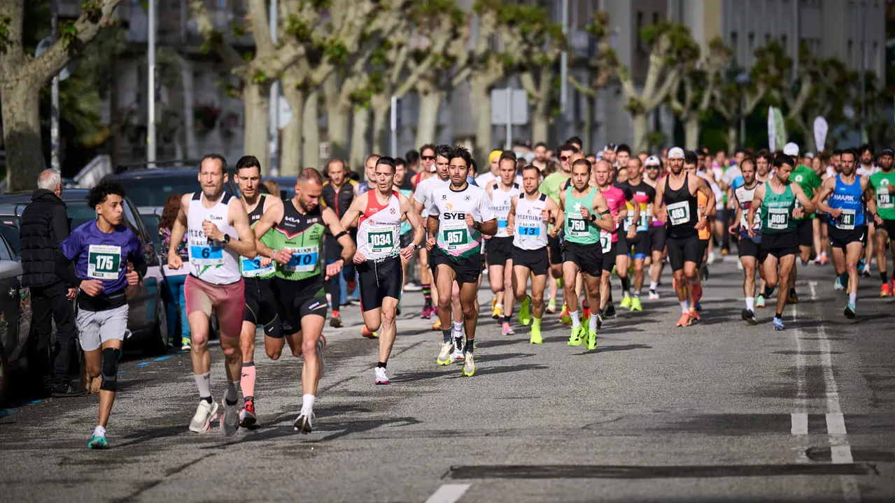 41 Media Maratón de Pamplona con la participación de más de mil personas. PABLO LASAOSA