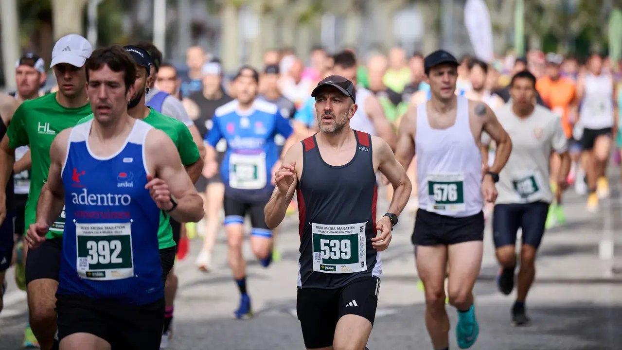 41 Media Maratón de Pamplona con la participación de más de mil personas. PABLO LASAOSA