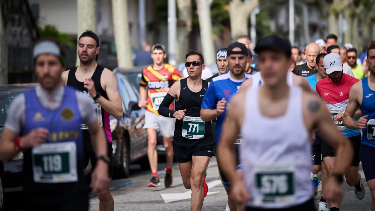 41 Media Maratón de Pamplona con la participación de más de mil personas. PABLO LASAOSA