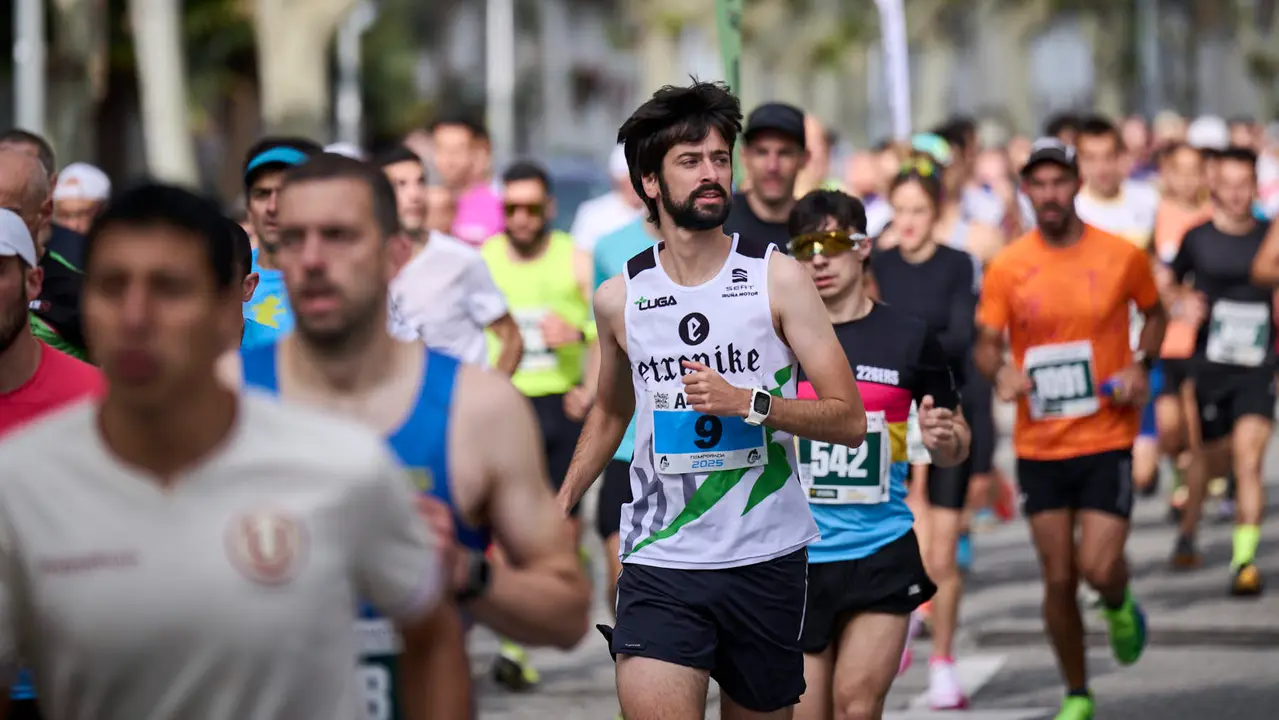 41 Media Maratón de Pamplona con la participación de más de mil personas. PABLO LASAOSA
