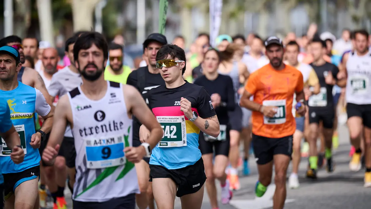 41 Media Maratón de Pamplona con la participación de más de mil personas. PABLO LASAOSA
