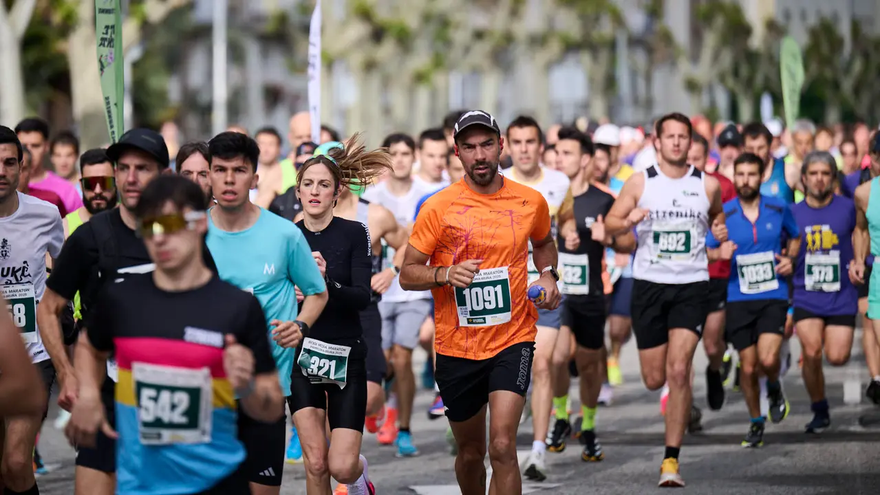 41 Media Maratón de Pamplona con la participación de más de mil personas. PABLO LASAOSA