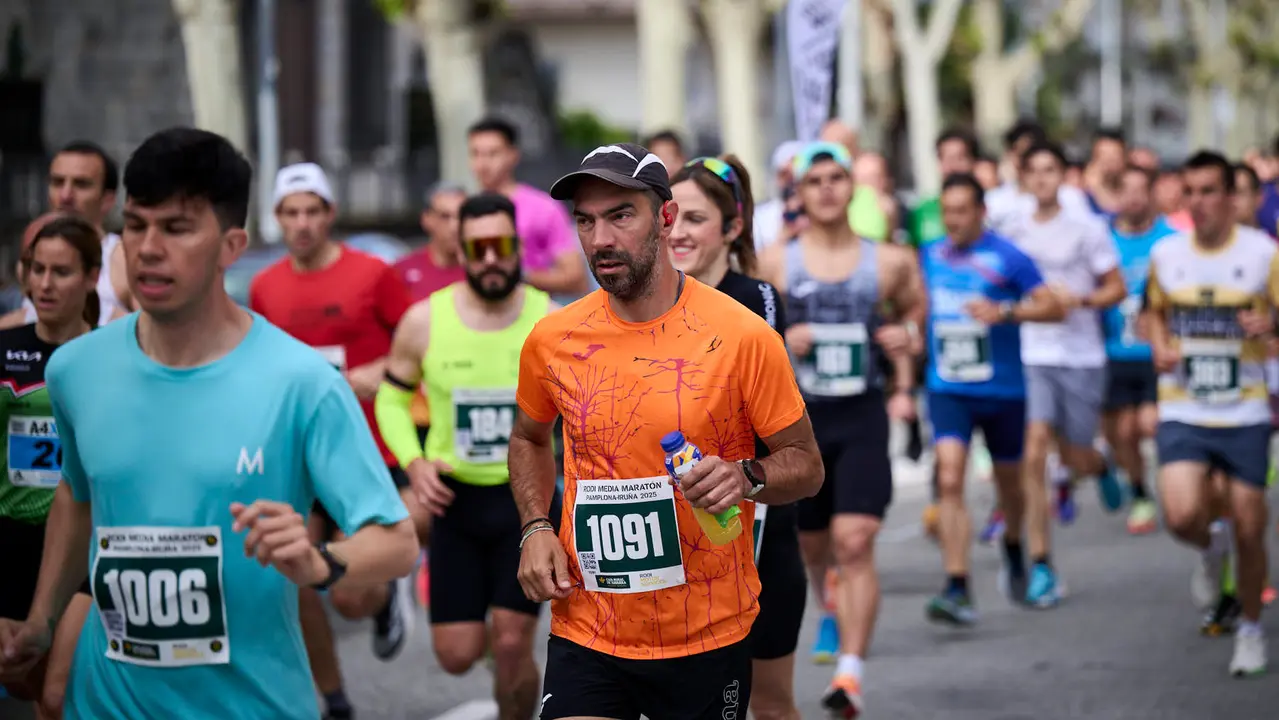 41 Media Maratón de Pamplona con la participación de más de mil personas. PABLO LASAOSA